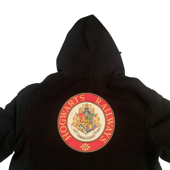 Wizarding World Of Harry Potter Size 2XL Platform 9 3/4 Hogwarts Railways Hoodie - Picture 7 of 16